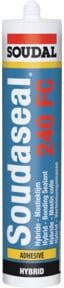 Soudaseal 240FC Kleb- und Dichtstoff von Soudal aus MS-Polymer in Grau, 290 ml Kartusche - Bild 1