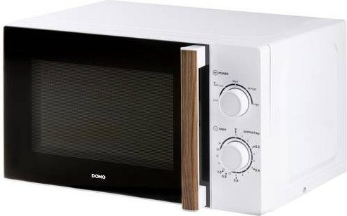 DOMO Mikrowelle DO2720 in Weiß mit Timerfunktion und 700W Leistung - Bild 1