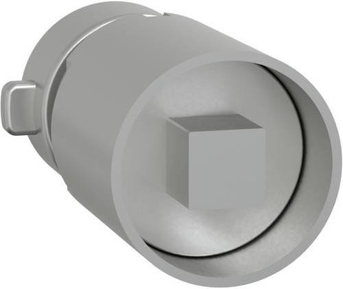 Schneider Electric PrismaSeT-P Zylinderschloss mit 6mm Vierkanteinsatz in Silber - Bild 1