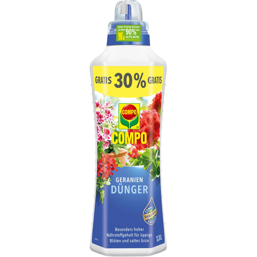 Compo Geraniendünger Flüssigdünger für Balkon und Terrasse 800 g - Bild 2