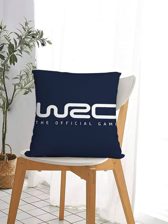 WRC Rally R-Racing S Kissenbezug aus Plüsch für dein Sofa und deine Heimdekoration - Bild 5