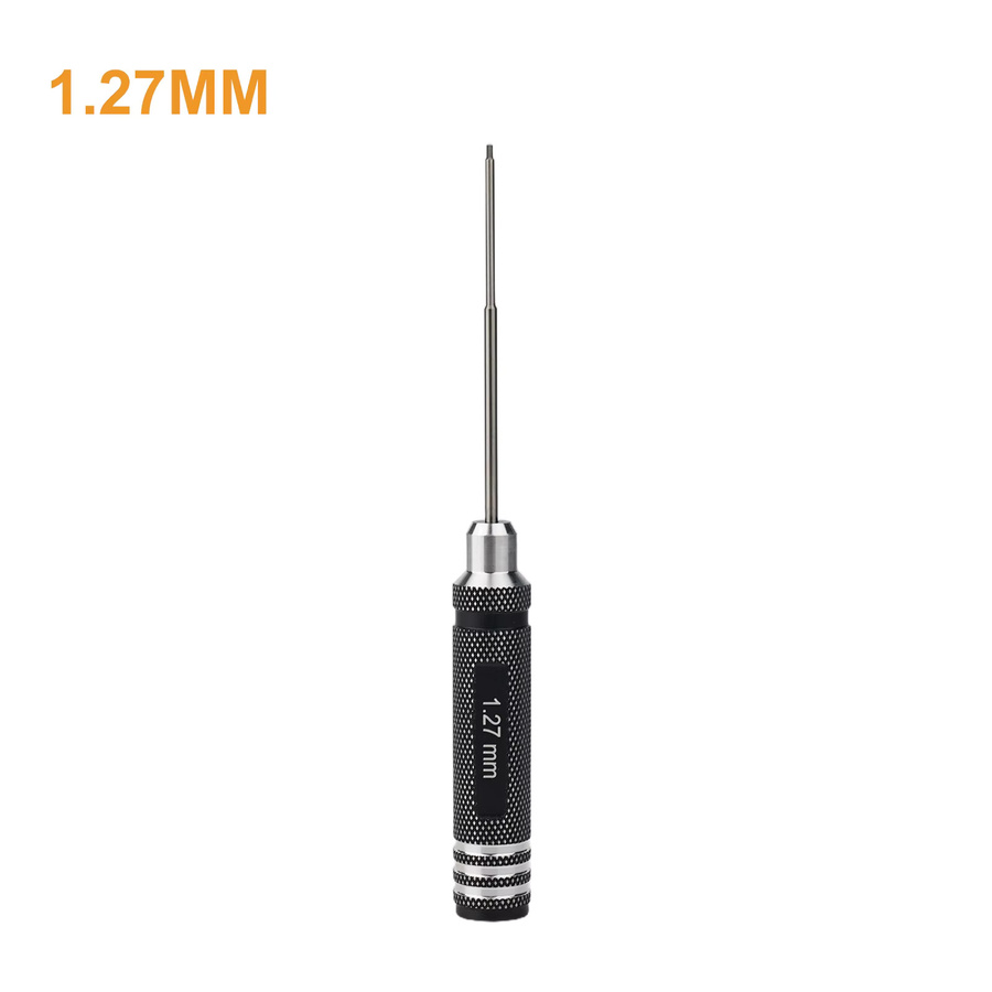 DAZZLEEX HSS Sechskantschlüssel Schraubendreher Set für RC Modelle in Silber, Größen 0,9 mm bis 3,0 mm - Bild 1