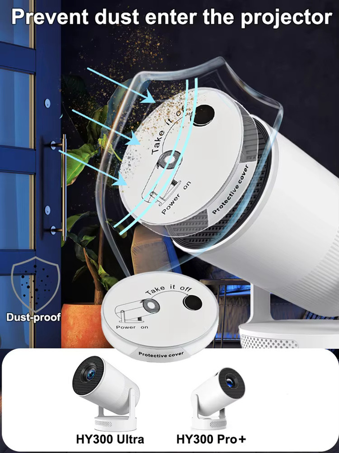 DITONG HY300Pro+ Projektor-Objektivabdeckung als Staubschutz und Objektivschutz für Magcubic HY300 Ultra Projektor-Zubehör - Bild 3