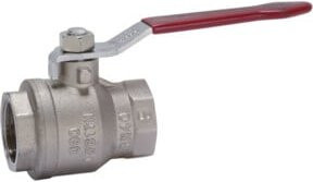 BEE Flügel-Kugelhahn Baureihe 990.3 aus Messing mit IG/AG 3/8 Zoll in Chrom-Optik - Bild 1