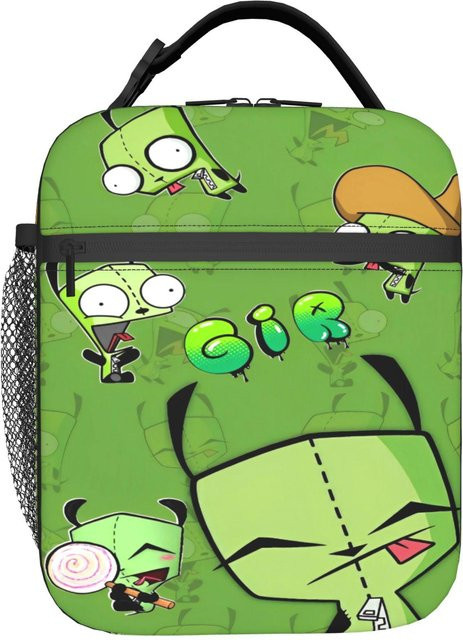 Isolierte Lunchbox von Fancy Style Studio in Grün mit Oxford-Tragetasche für unterwegs - Bild 1