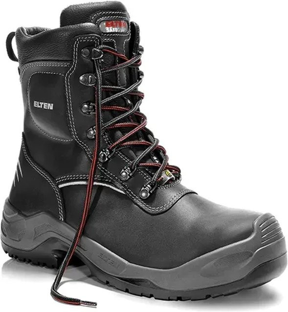 Elten Sicherheitswinterstiefel Joschi Form C ESD S3 CI aus Rindleder in Schwarz Gr. 47 - Bild 1