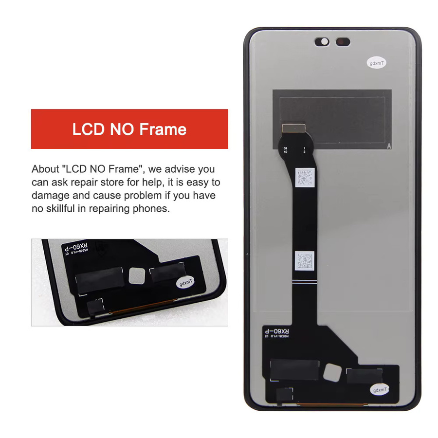 Honor LCD Display Bildschirm mit Touch Digitizer in Schwarz für Honor Magic7 Lite und Honor X9C BRP-NX1 BRP-AN00 Reparatur-Ersatzteil - Bild 2