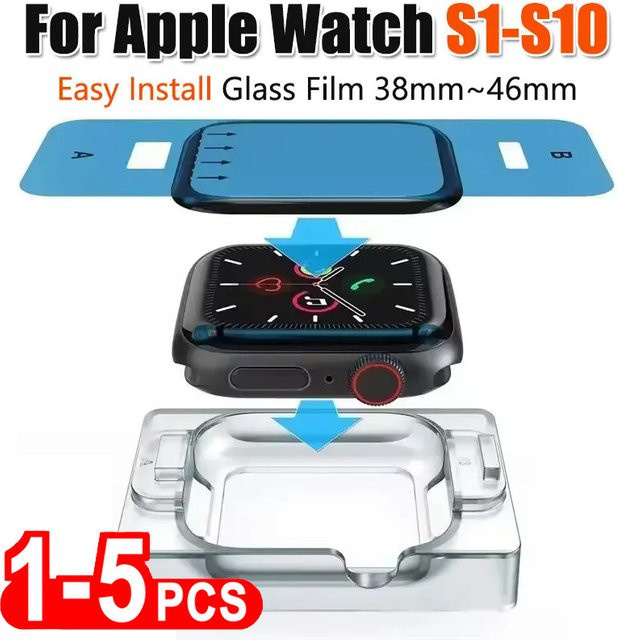 CHIICSMART Displayschutzfolien Keramik, transparent, für Apple Watch - Bild 1