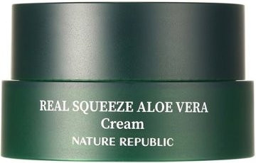 Nature Republic Real Squeeze Aloe Vera Creme, 55 ml, Gesichtspflege - Bild 1