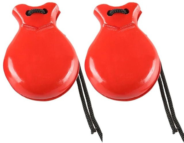 Kidsly Flamenco Tanz Kastagnetten mit String, 2-teiliges Set - Bild 1