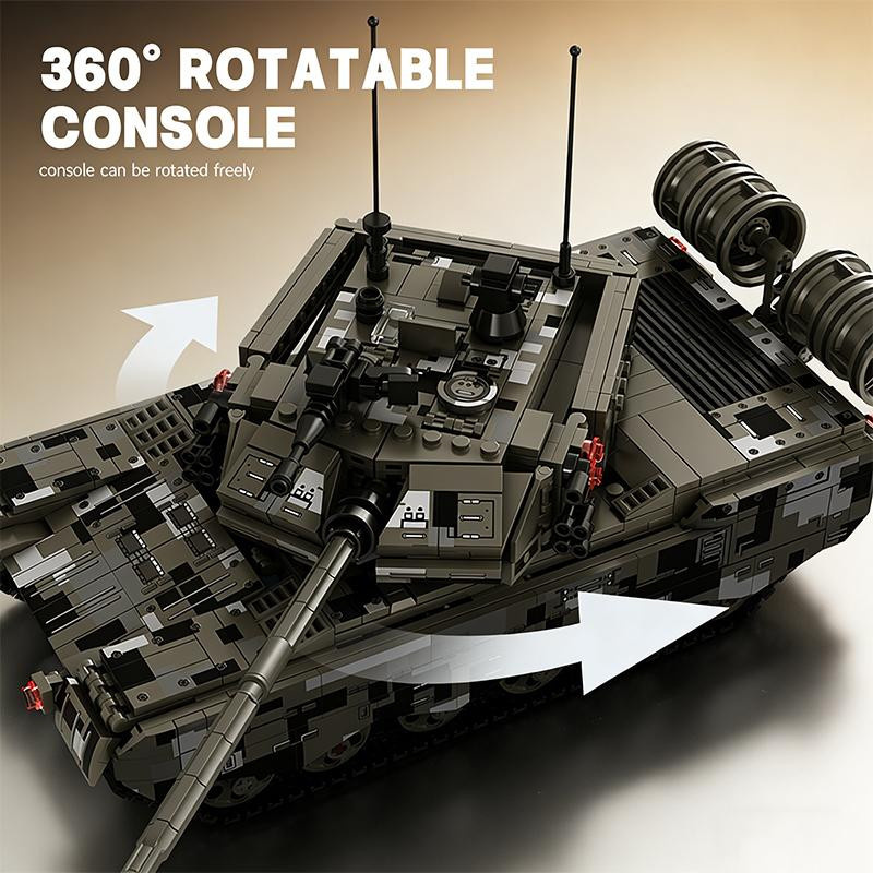 Linyi toy Gepanzertes Kampffahrzeug und Transportfahrzeug 8in1 Bausteine - Bild 3
