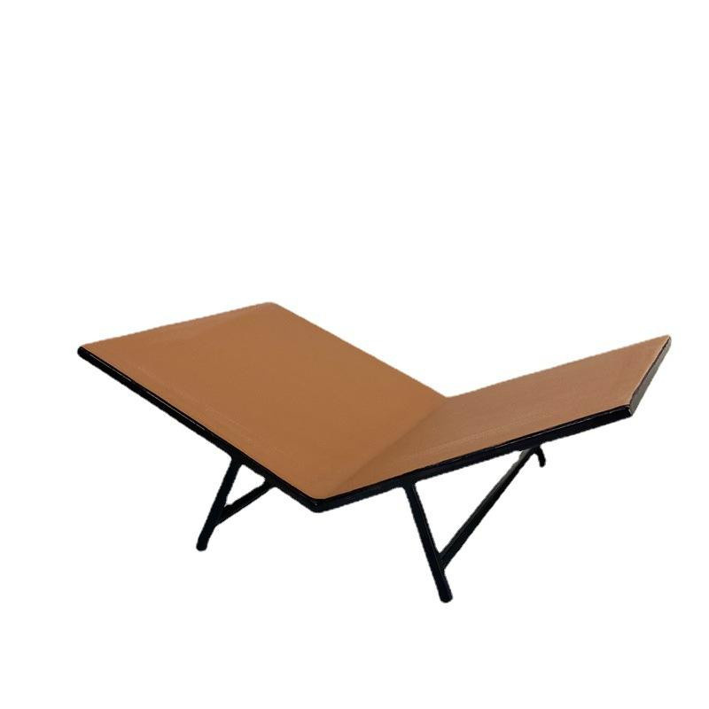 Modernes Bücherregal und Zeitschriftenständer in Orange für Arbeitszimmer und Schlafzimmer - Bild 2