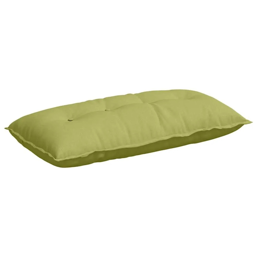 vidaXL Rückenkissen in Hellgrün mit abnehmbarem Bezug aus Polyester, B/H/T: 100 x 50 x 19 cm - Bild 2