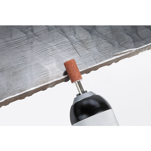 Wolfcraft Schleifkörper aus Keramik für Metall, Durchmesser: 12 mm, orange - Bild 2