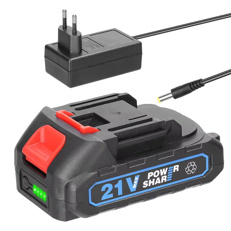 Makita Ersatzakku 21V 2,0Ah Lithium-Ionen-Batterie mit Anzeige in Schwarz für Elektrowerkzeuge wie Bohrmaschinen, Sägen und Elektroschrauber - Bild 5