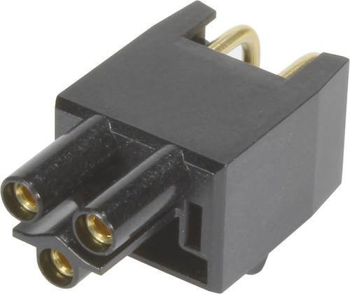 HARTING Buchsengehäuse Schwarz mit 2 Lötstellen - Bild 1