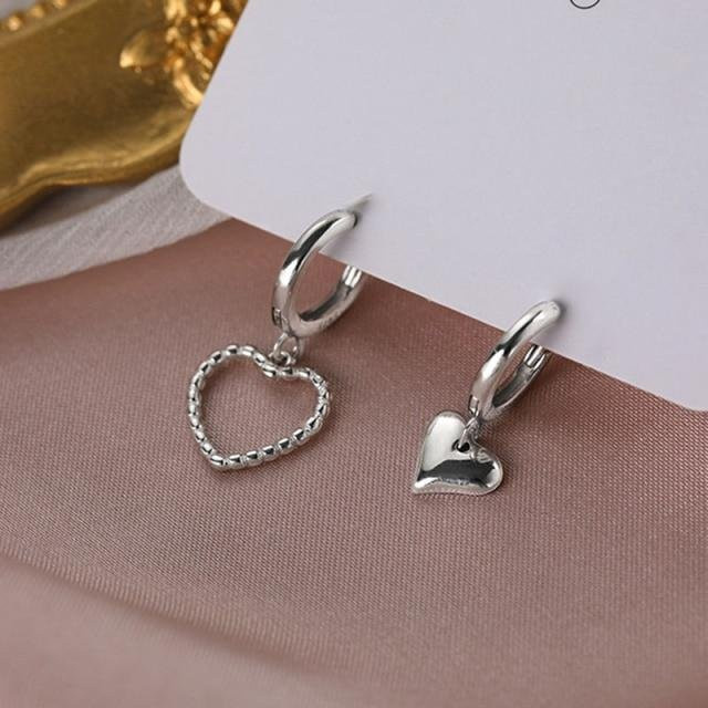 Allbestart Ohrringe, 925 Silber, Vintage, Liebesherz, Damen - Bild 1