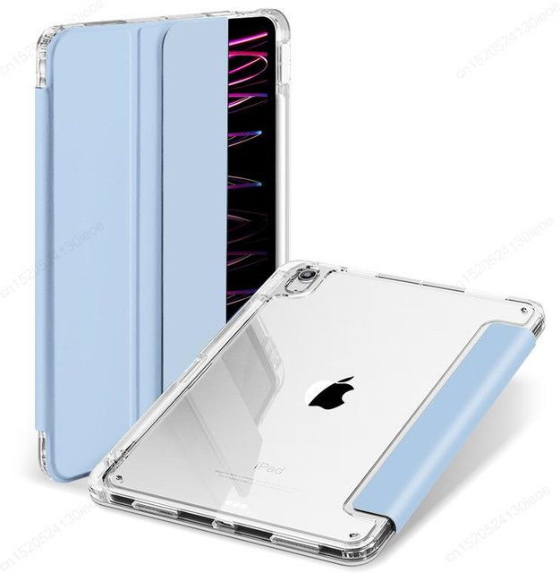 Schutzhülle für iPad Air 4 5, iPad Pro 11 und 12,9, iPad 7. bis 10. Generation sowie iPad Mini 6 in Grau - Bild 1