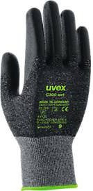 uvex Schnittschutzhandschuhe C300 wet in Anthrazit und Grau, 10 Paar, Größe XL - Bild 1