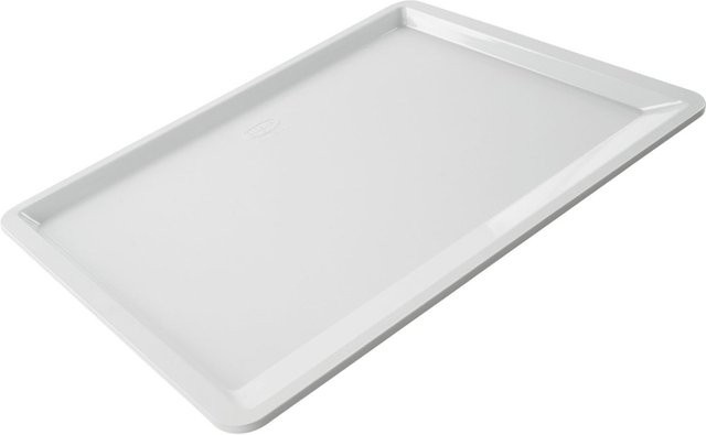 Dr. Oetker Back- und Plätzchenblech White Christmas in Weiß, rechteckig und mit Antihaftbeschichtung - Bild 1