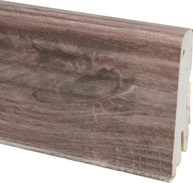 Döllken Profiles Hartschaumleiste Modern 60 in Hemlock Ru, Farbe Braun, B/H: 60 mm x 17 mm, Länge: 2500 mm - Bild 1