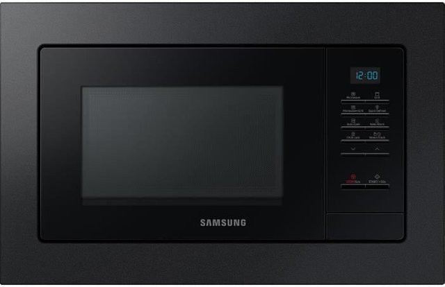 Samsung Mikrowelle mit Grillfunktion in Schwarz mit 20 l Volumen und Glas-Drehteller - Bild 1
