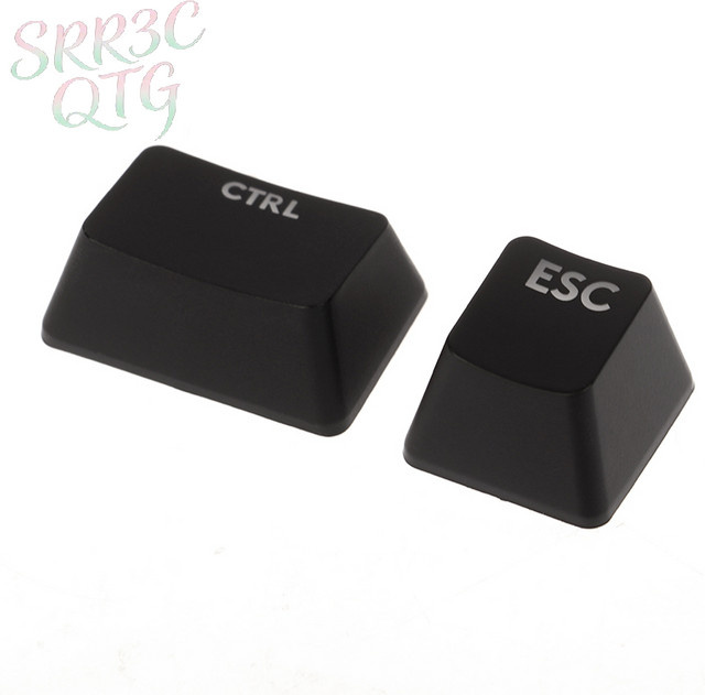 Ersatz-Tastenkappen für G512 und G513 mechanische Tastaturen mit Romer-G Switch, Farbe: Schwarz - Bild 1