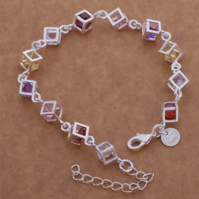 SAY Armband, 925 Silber, Zirkonia, Damen - Bild 1