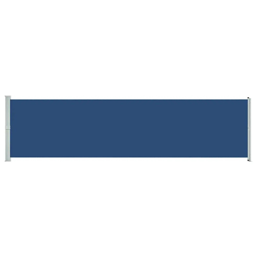 Furnicato Seitenmarkise ausziehbar aus Polyester in Blau, B: 600 cm, H: 160 cm - Bild 2