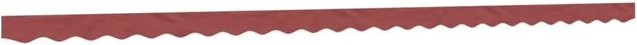 vidaXL Markisenvolant aus Polyester in Burgunderrot, Breite: 600 cm, Höhe: 20 cm - Bild 1
