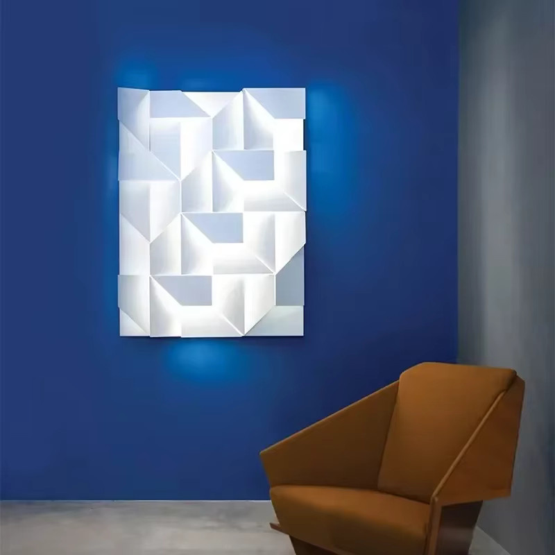JIANKEXING LED Wandleuchte in Weiß mit warmweißem Licht für Wohnzimmer, Schlafzimmer und Flur - Bild 2