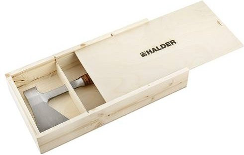 Halder Handbeil aus Stahl in Holzbox - Bild 1
