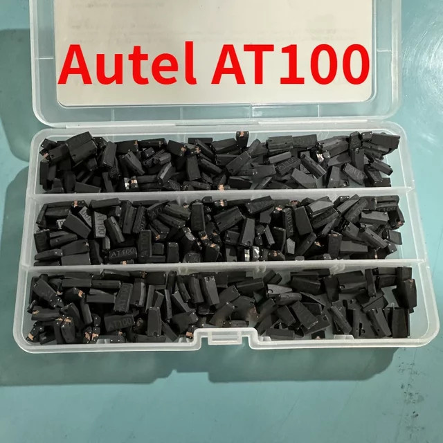 Autel AT100 Super Transponder-Chip, 10 Stück, Schwarz, kompatibel mit IM508S, IM608II, KM100, KM100E, IM608 PRO, IM608, IM508, IM1 und IM2 - Bild 1
