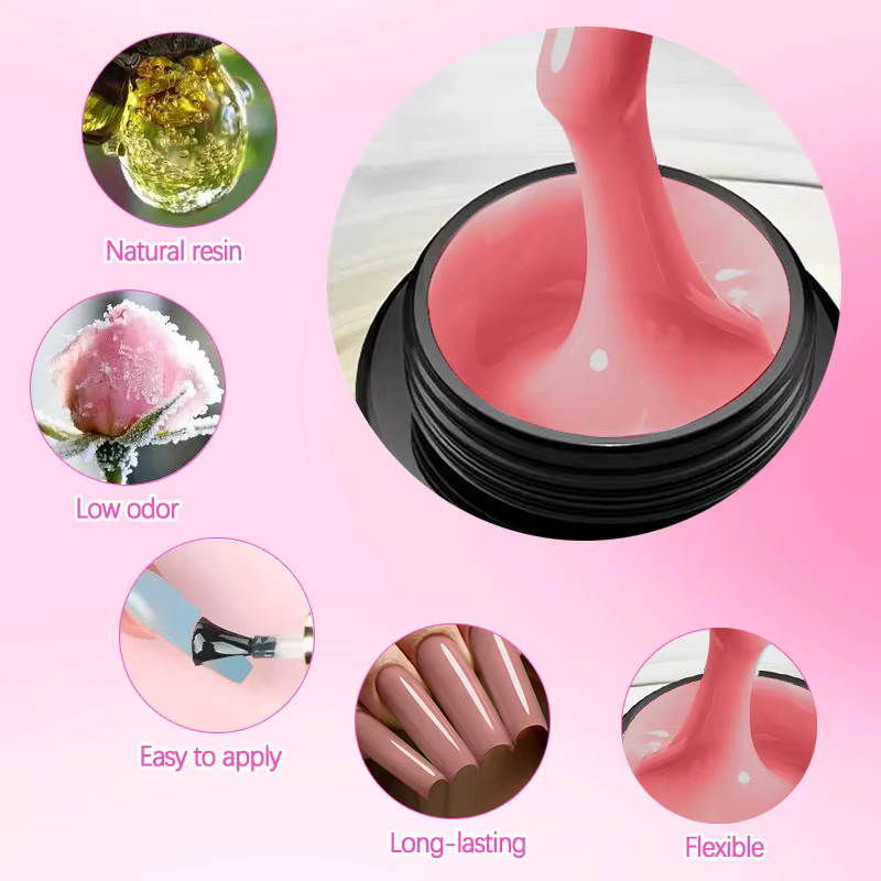 HLGEL Aufbaugel, 20g, Glänzend, Unisex - Bild 5