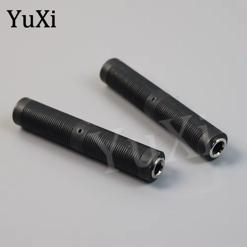 YuXi Audio Stereo Jack Adapter Buchse auf Buchse Konverter für Mikrofon und Lautsprecher, Schwarz, 3,5 mm Jack - Bild 6