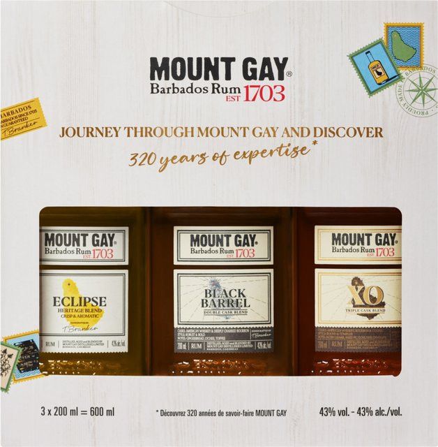 Mount Gay Rum Discovery Pack, Barbados, 3 x 0,2 l, 43% Vol. - Bild 1