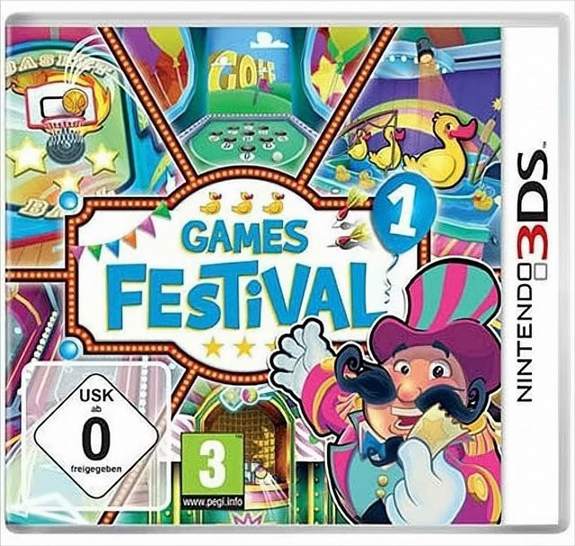 Games Festival Vol. 1 für Nintendo 3DS von BigBen Interactive, Multicolour - Bild 1