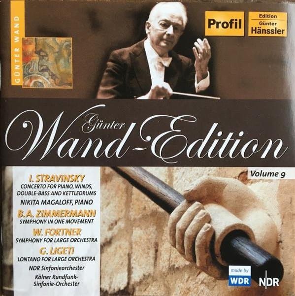 CD Strawinsky: Konzert für Klavier und Orchester mit Gunter Wand und Nikita Magaloff, Profil Edition, Klassik - Bild 1