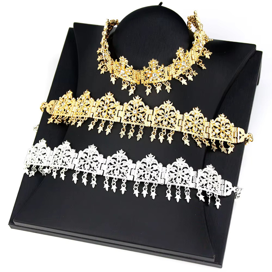 Sunspicems Stirnkette, Gold Farbe, Marokko Quasten, Damen - Bild 3