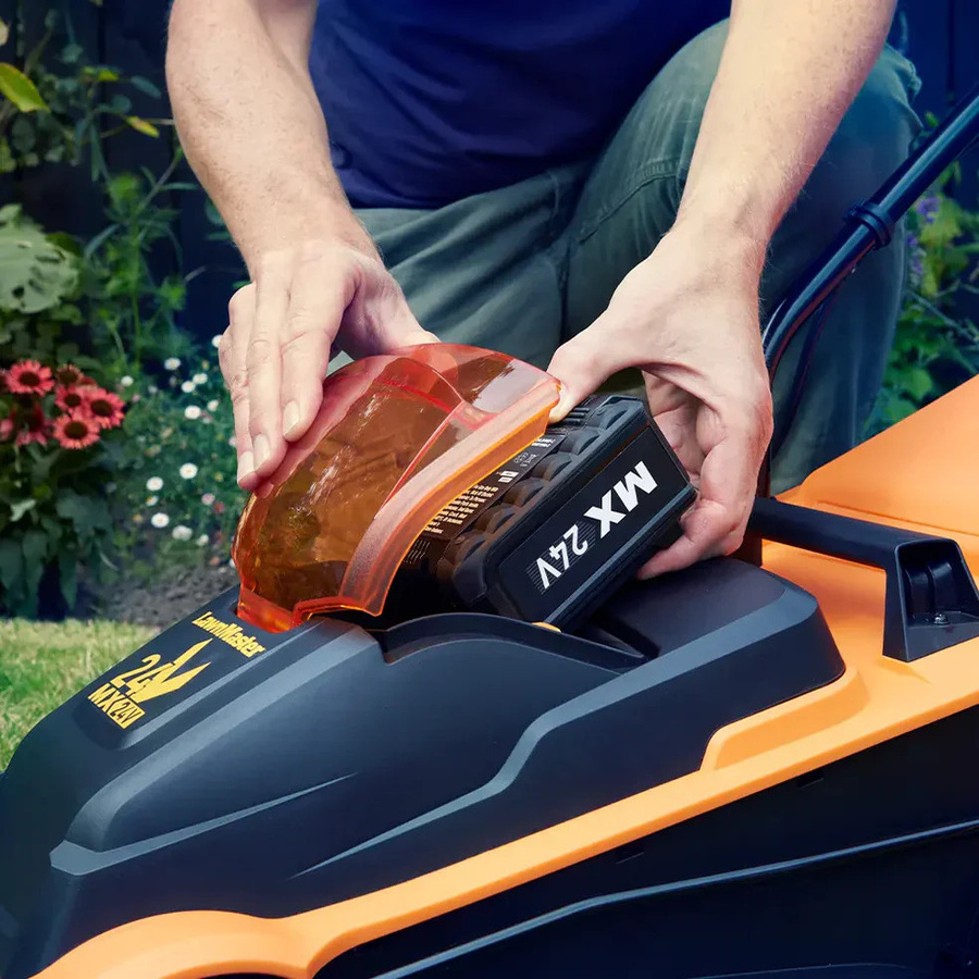 LawnMaster Akku-Rasenmäher 24V mit 32 cm Schnittbreite - Bild 4