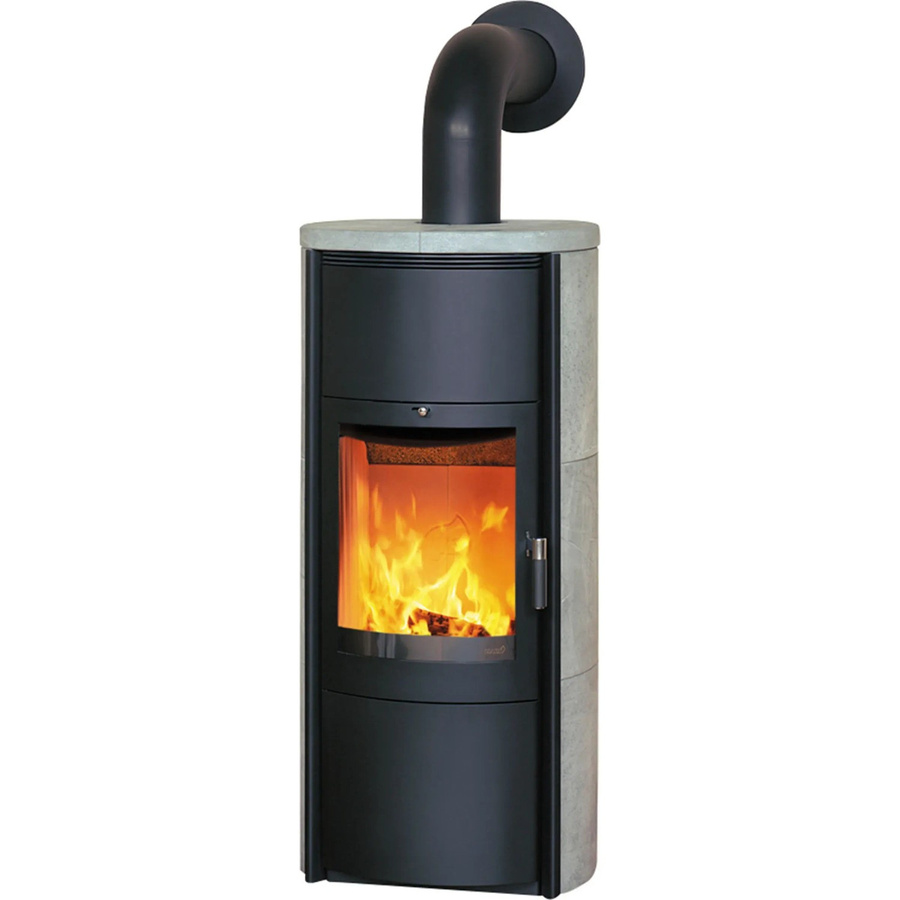 Hark Keno ECOplus Kaminofen aus Naturstein in Grau mit 5 kW Leistung und Automatik - Bild 2