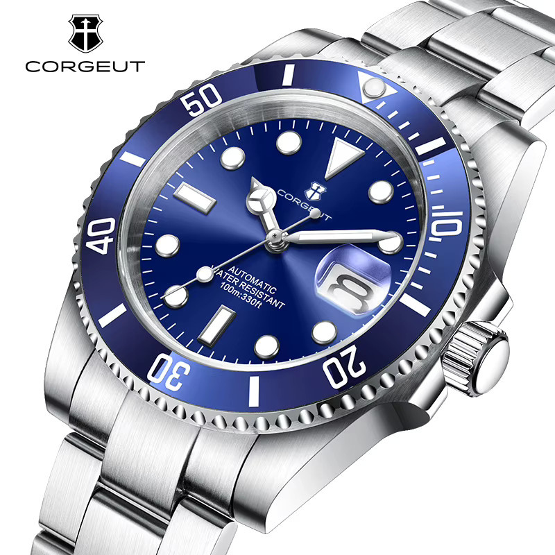 CORGEUT Armbanduhr, Automatik, Edelstahl, 40 mm, Herren - Bild 5