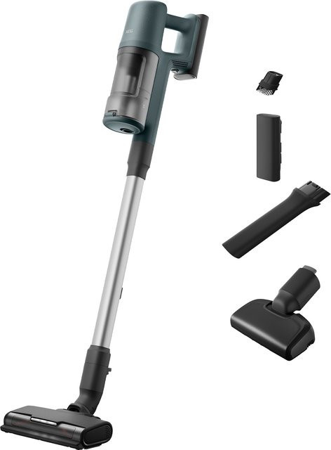 AEG Akku-Stielstaubsauger AP61AB21EX in Ocean Green mit 100 min Laufzeit, 0,6 l Staubvolumen und Elektro-Bodenbürste - Bild 2