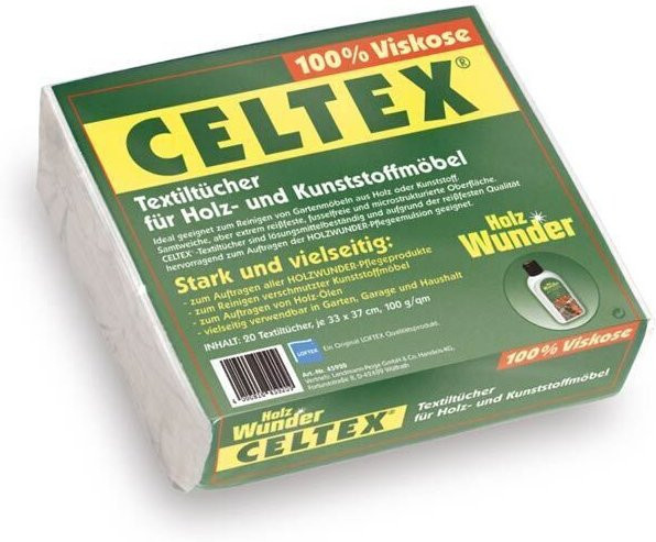 Belardo Reinigungstücher für Holz und Kunststoff aus Viskose, Multicolor, B: 37 cm x T: 37 cm, 20 Stück - Bild 1