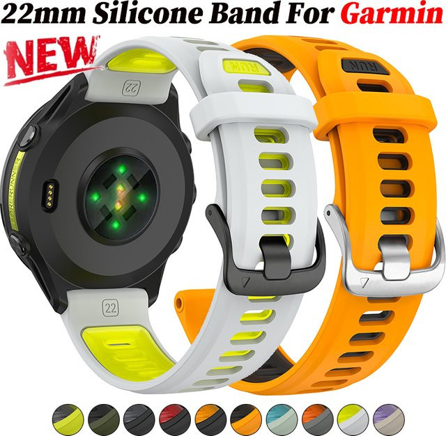 CHIICSMART Uhrenarmband Silikon, Bicolor, 22 mm - Bild 1