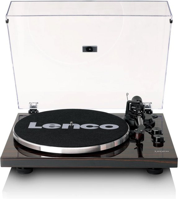 Lenco Plattenspieler LBT-345WA mit Bluetooth und USB in Braun - Bild 1