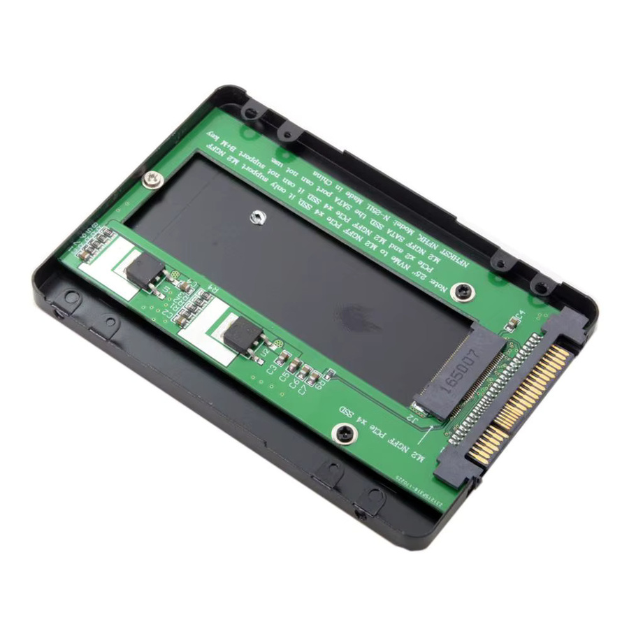 Intel SFF-8639 NVMe U.2 zu NGFF M.2 M-Key PCIe SSD Gehäuse - Bild 2