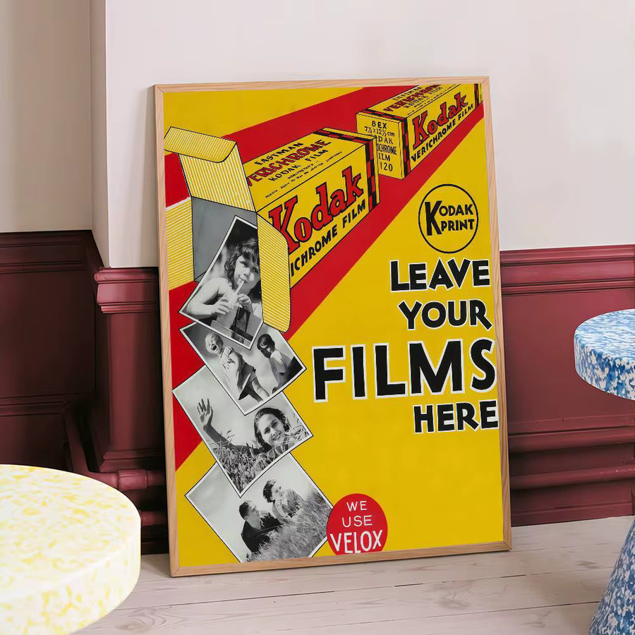 Selbstklebende Retro Kunst Poster Aufkleber von moetch in Multicolor aus Kraftpapier - Bild 4