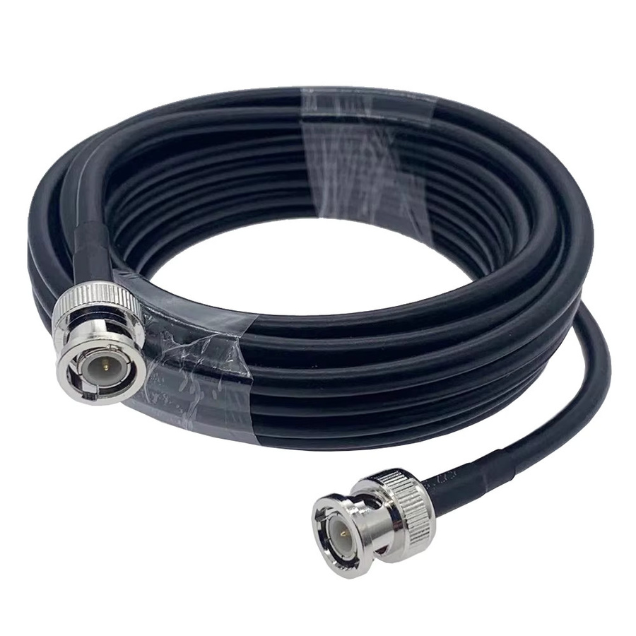 BEVOTOP RG58 Koaxial-HF-Kabel mit BNC-Stecker auf BNC-Stecker, 50 Ohm, Schwarz - Bild 3