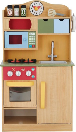 Teamson Kids Little Chef Florence, Interaktive Spielküche, Holz